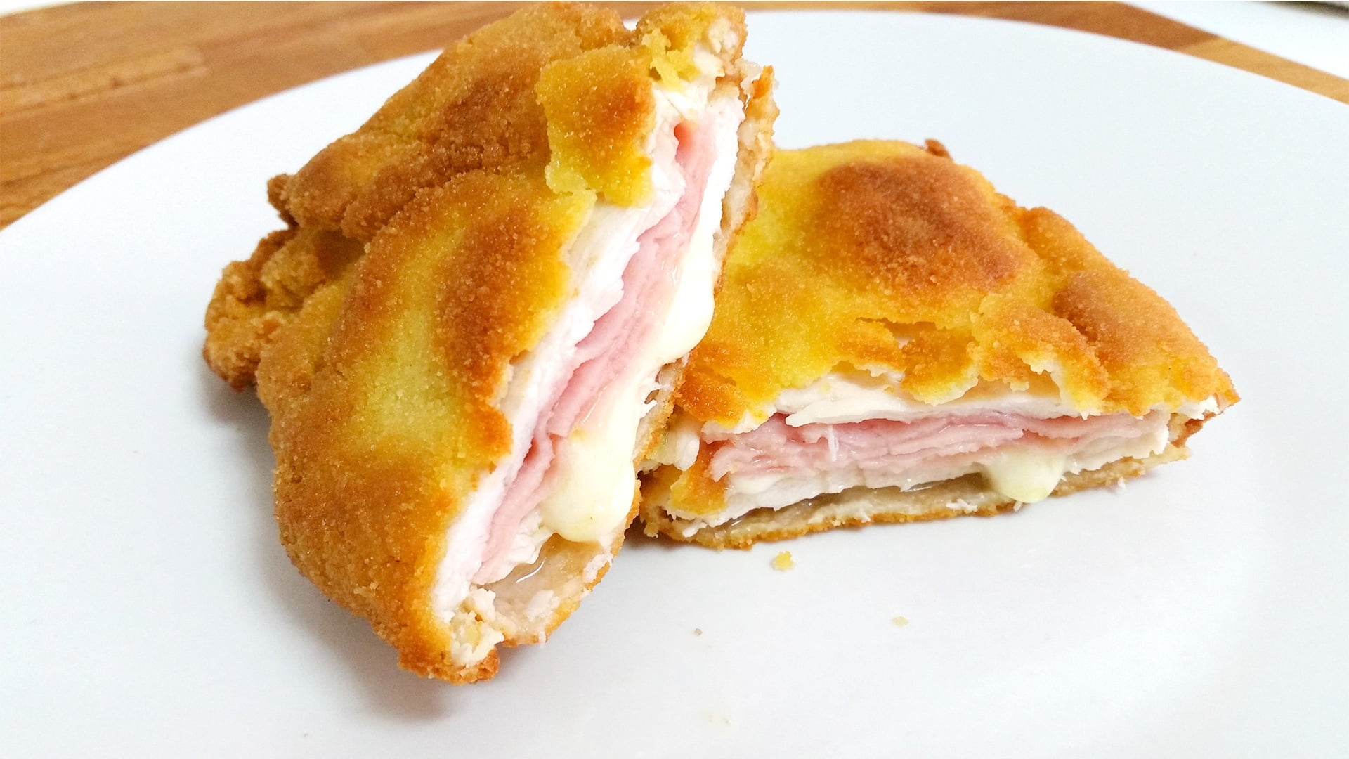 Pechugas De Pollo Rellenas De Jam N Y Queso O Cordon Bleu